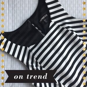 Express Striped Dress
